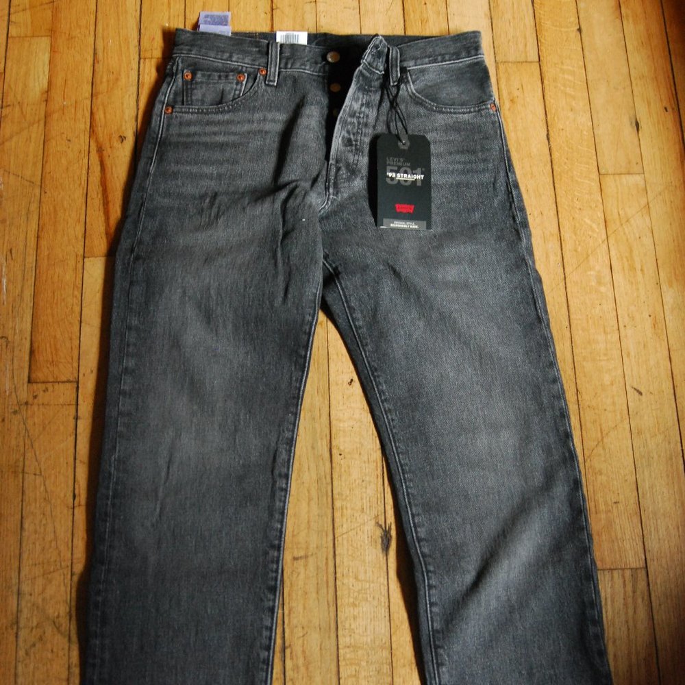 Levi's 501 '93 Straight Grey/Black Men's Jeans 29x32
